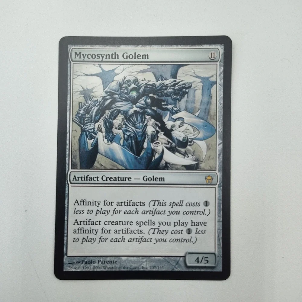 MTG Mycosynth Golem #137‎ Fifth Dawn 2004 MAGIC THE GATHERING📸SEE📸